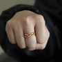 __switch:Or Bague Couronne d'Épines Or