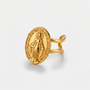 Bague Vierge Marie, finition dorée