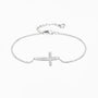 __switch:Argent Bracelet Croix Catholique