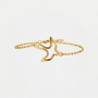 Bracelet colombe Esprit-Saint, finition dorée