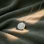 Collier Sacré-Cœur argentée