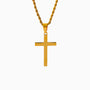 __switch:Or Collier croix fine homme