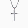 __switch:Argent Collier croix fine homme argent
