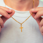 Collier_Croix_Fine_pour_homme
