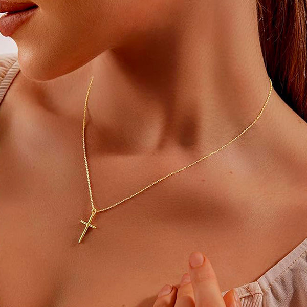 Pendentif croix minimaliste - Pacis