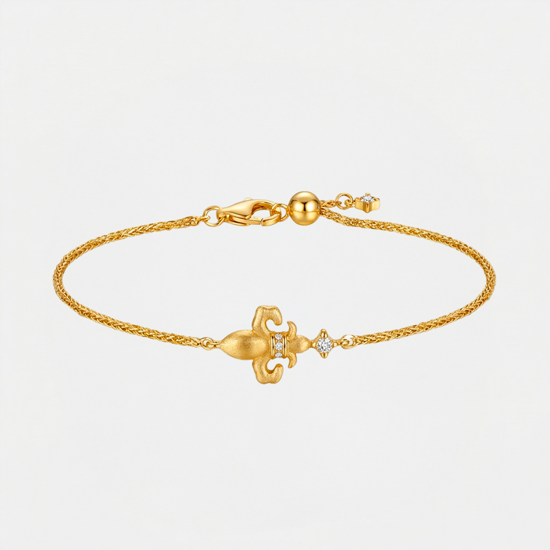 Bracelet fleur de lys - Regalis