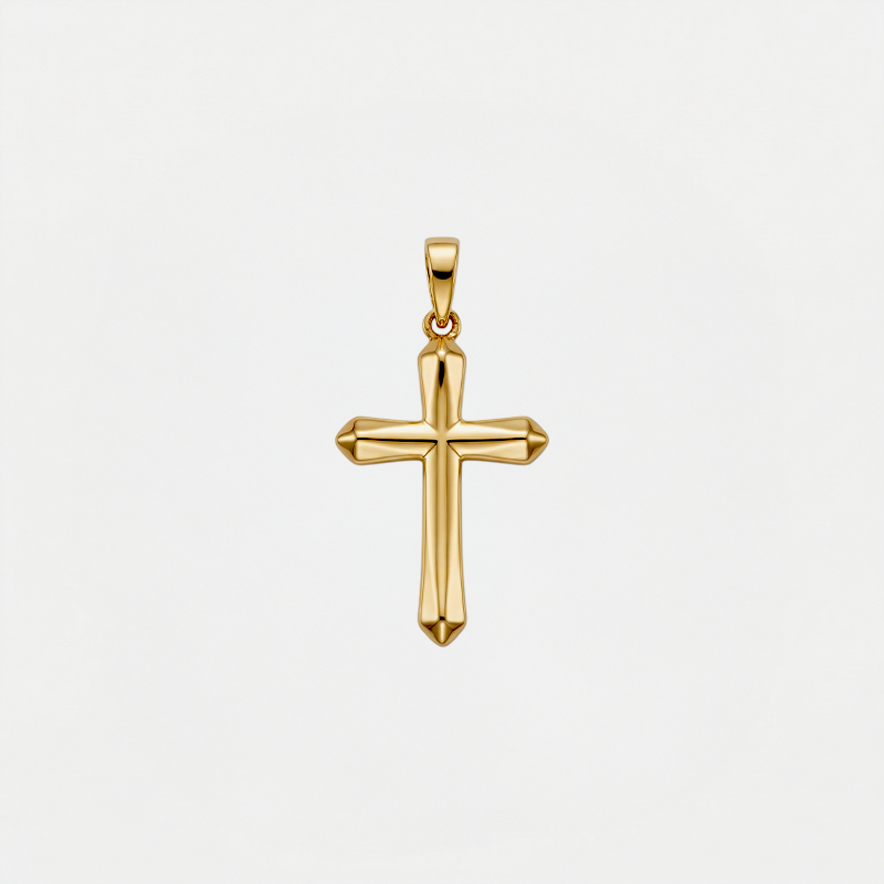 Pendentif croix homme argent - Salvus